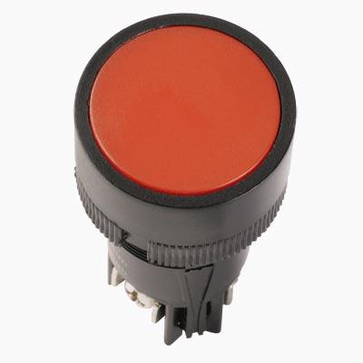 Арматура светосигнальная IEK SB-7 кнопка стоп 1NC красная d=22mm